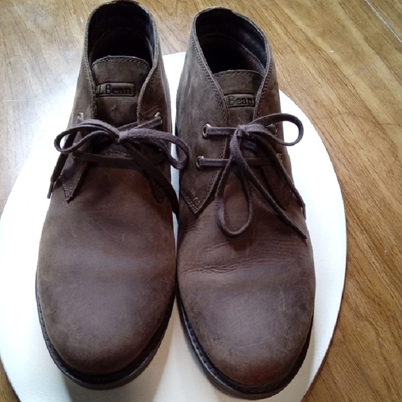 L.L. Bean Men's Brown Leather Shoes - Picture 1 of 6